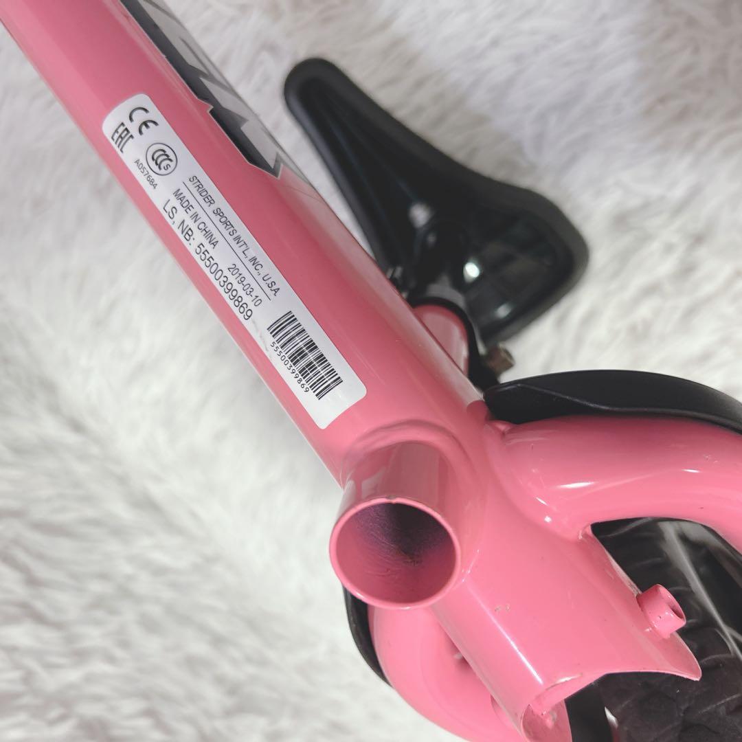 STRIDER ストライダー スポーツ ピンク キックバイク 12インチ