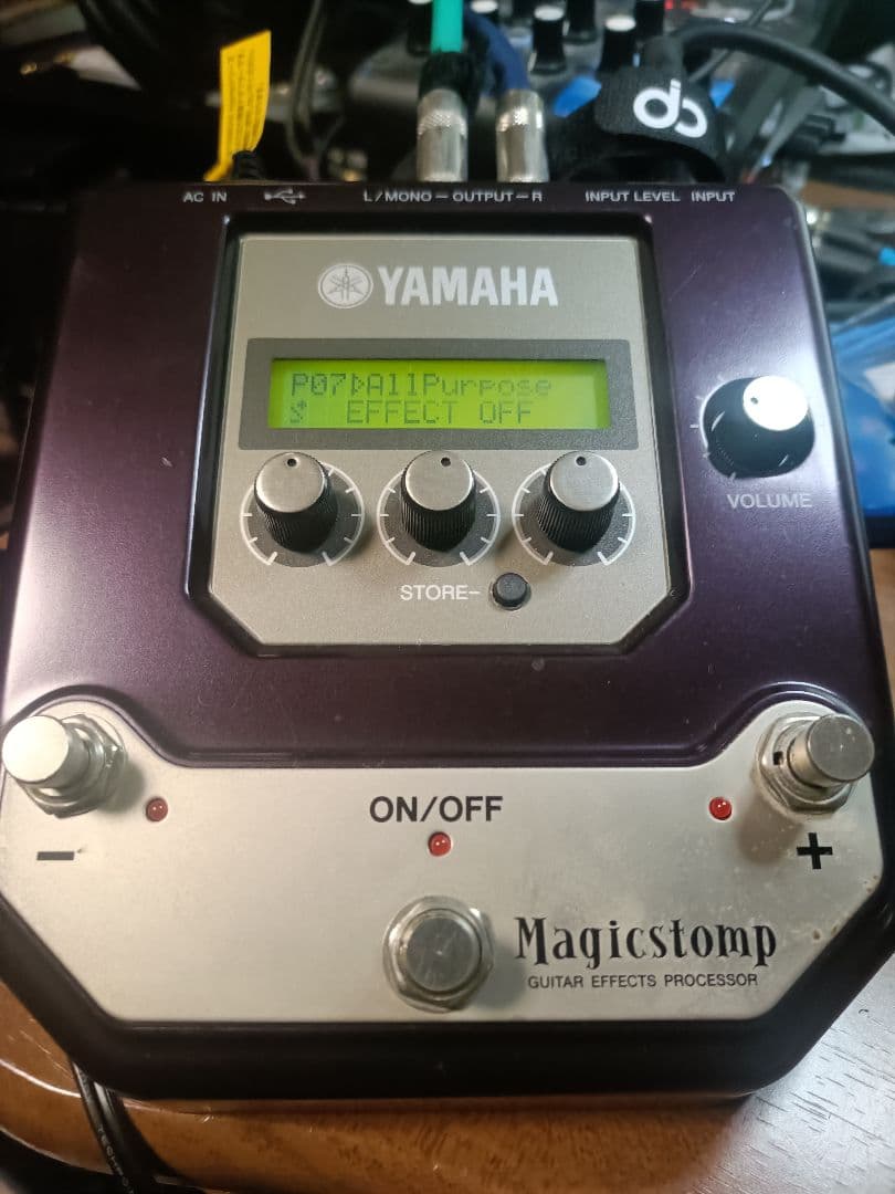 最終値下げ　YAMAHA Magicstomp ギターエフェクト　　動作確認済
