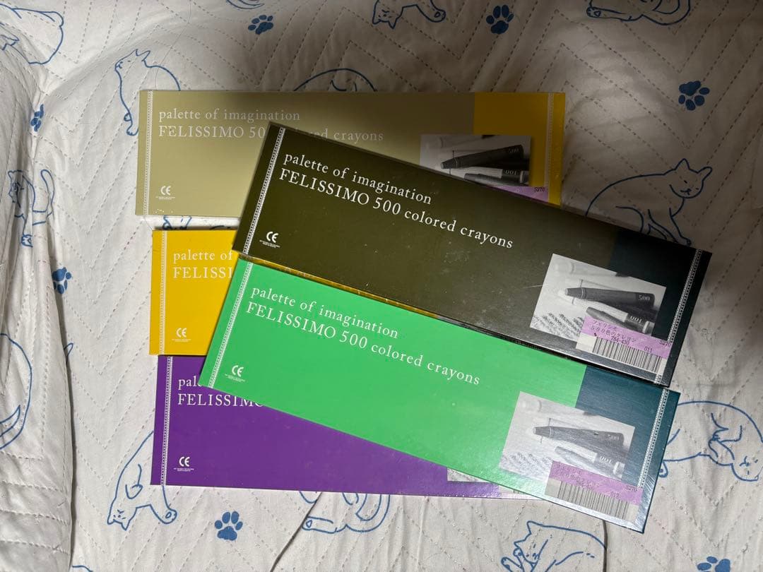 FELISSIMO 500色クレヨンセット