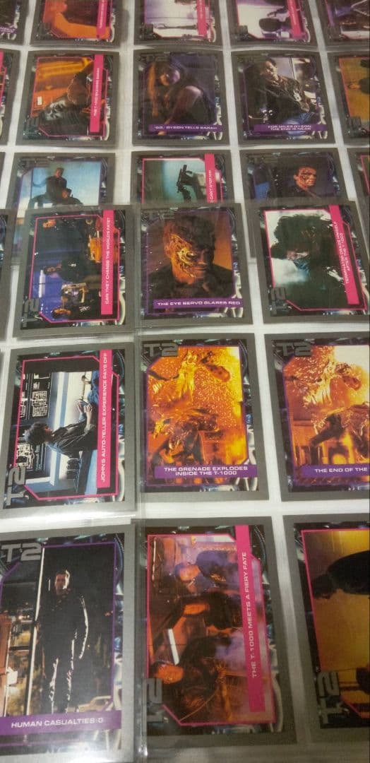 ターミネーター2 トレーディングカードセット 海外版　全140枚＋4枚