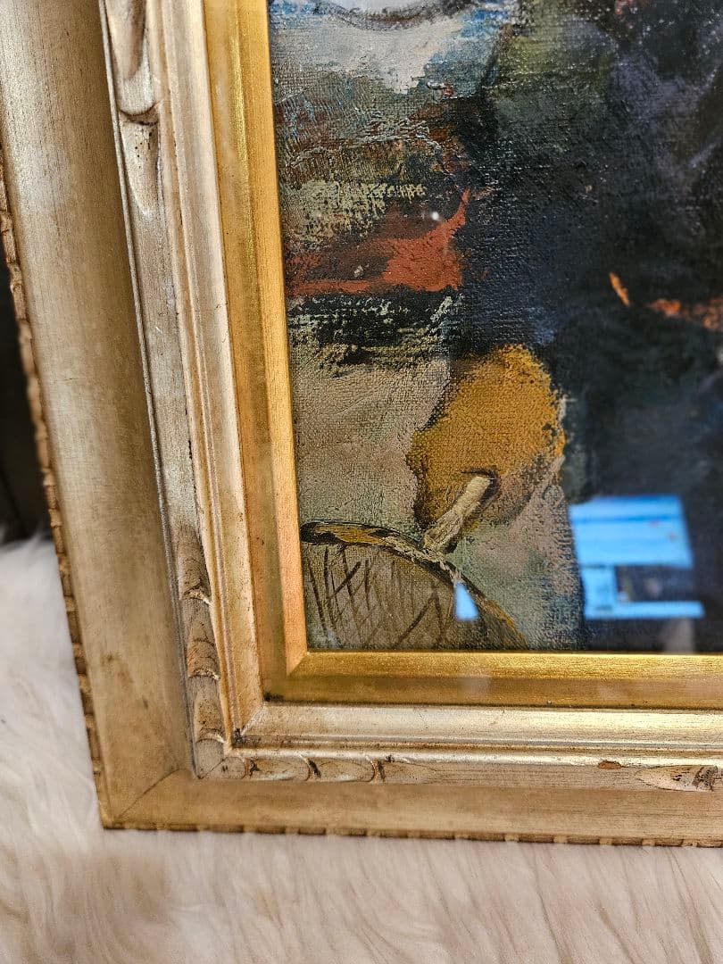 工藤和男「陽光の浜」油彩 F6号 創元会元会長 労働者の賛歌 一枚の繪 逸品