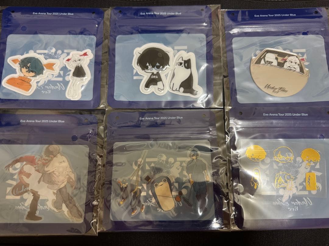 【新品未開封】Eve UnderBlue くじ イヤホン Eve賞