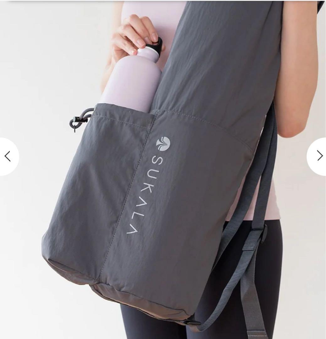 lava リバーシブルヨガマット、バッグ、ボトルのセット