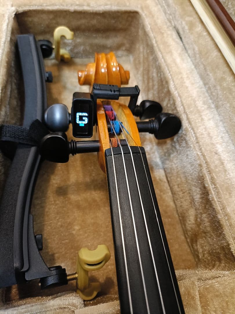 【美品・チューナー付！】バイオリン(4/4) Romanza RV-250