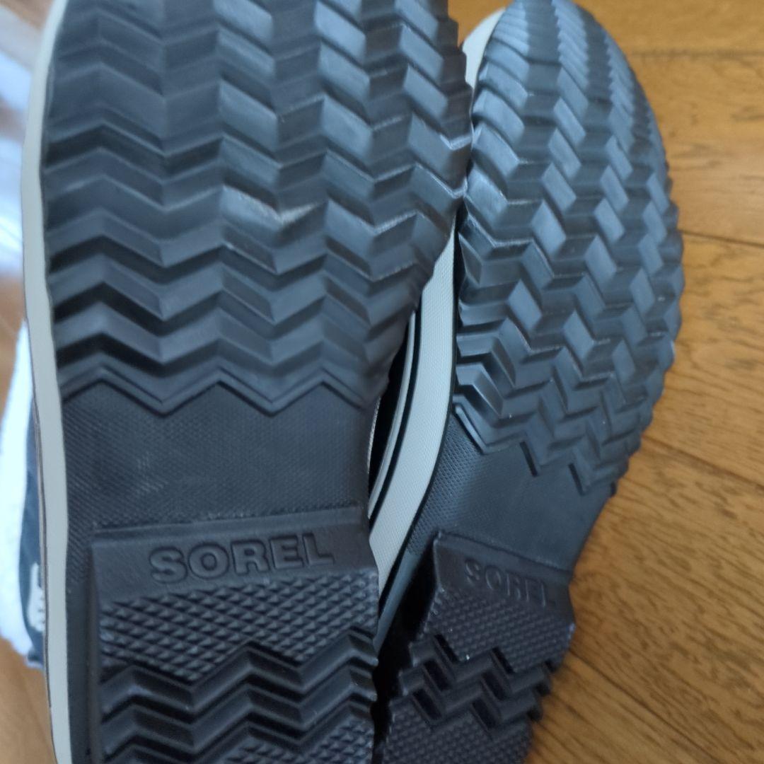 SOREL 防水ファー付きブーツ ブラック