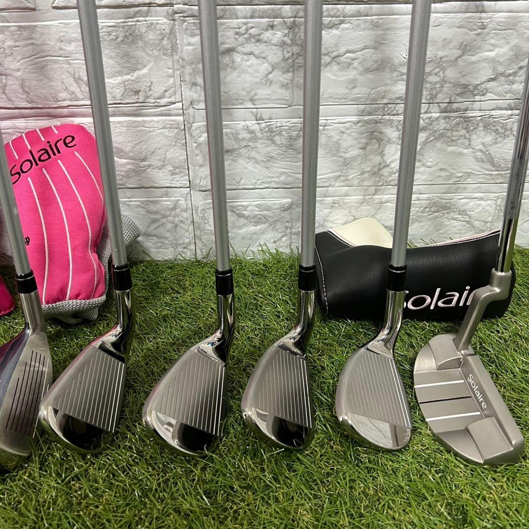 極美品 ゴルフクラブ レディース セット ソレイル 最新 現行モデル 8本 L