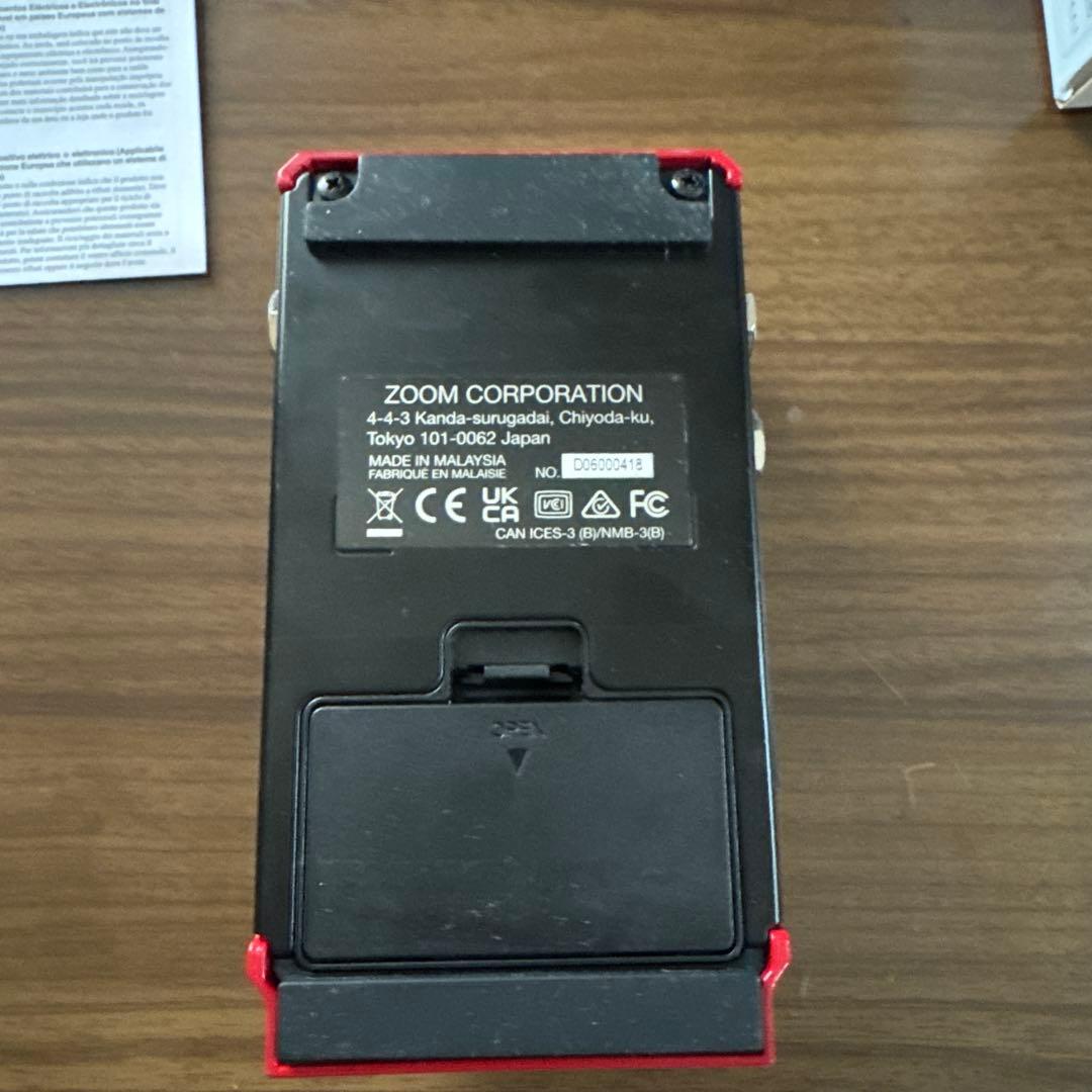 ベース ZOOM MULTISTOMP MS-60B+ ms60b+