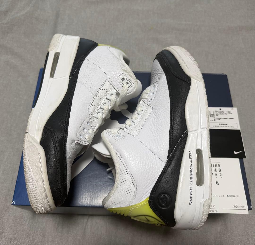 Nike air jordan 3 fragment ジョーダン フラグメント