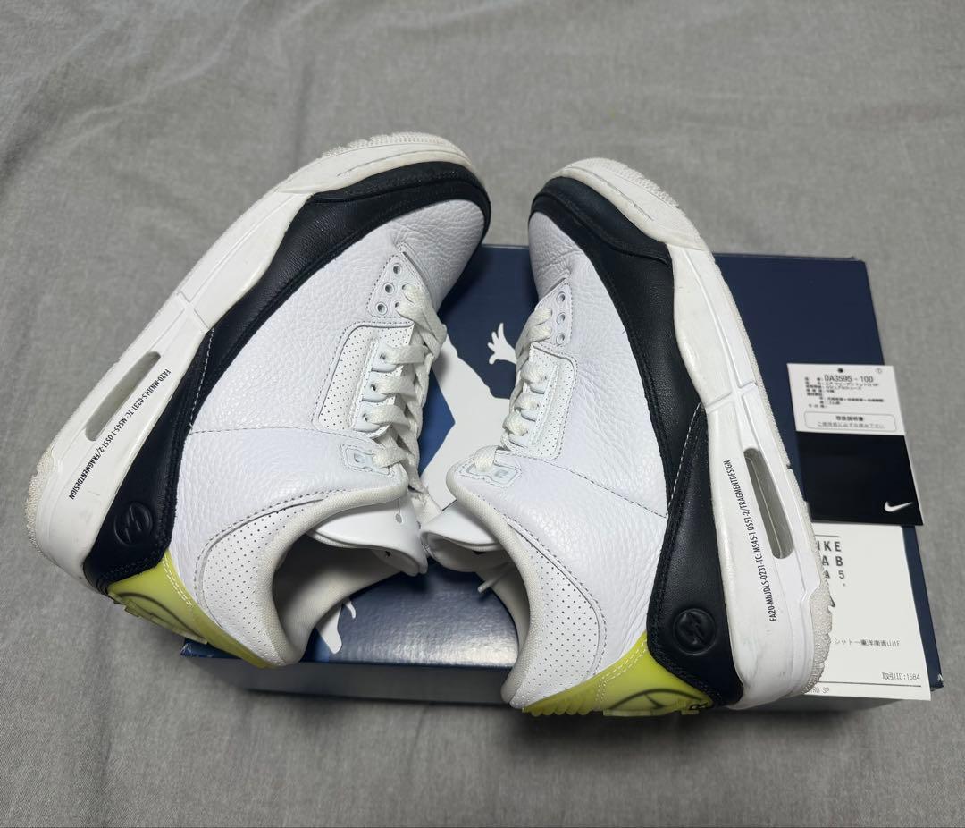 Nike air jordan 3 fragment ジョーダン フラグメント