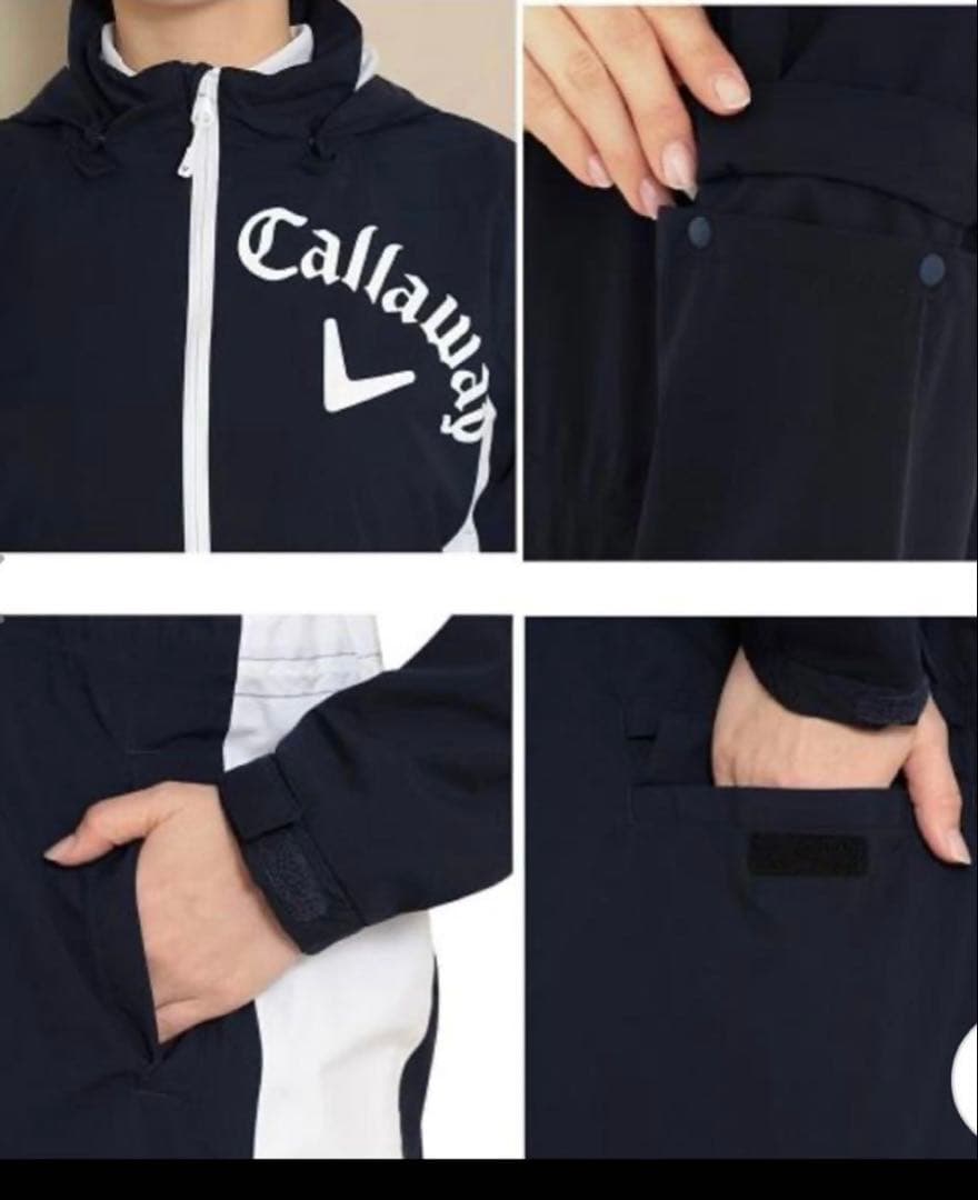 キャロウェイ　レディース　レインウェア　ワンピース　Mサイズ　ゴルフウェア