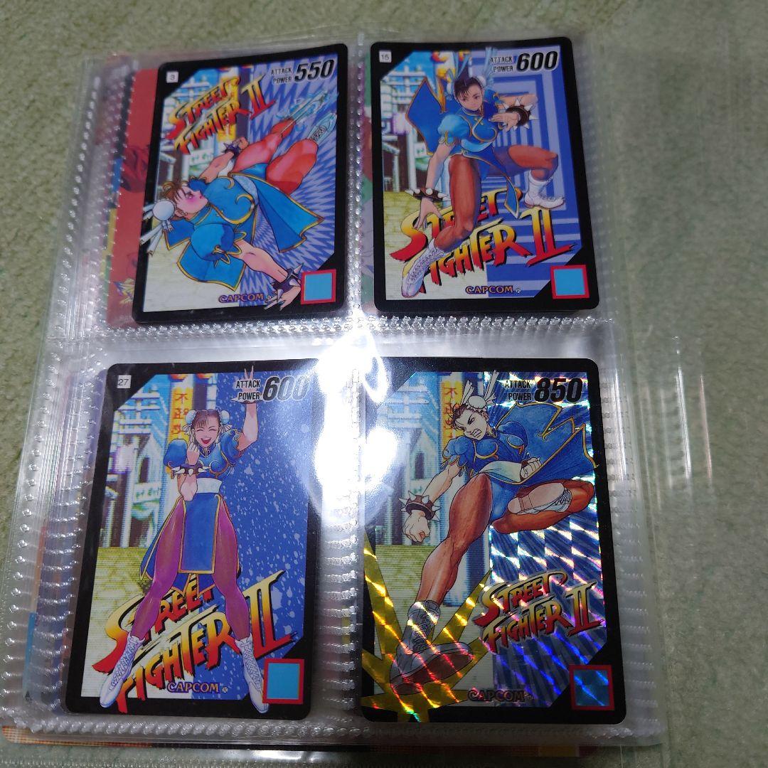 スーパーバーコードウォーズ　ストリートファイターII 　春麗 カード 4枚セット