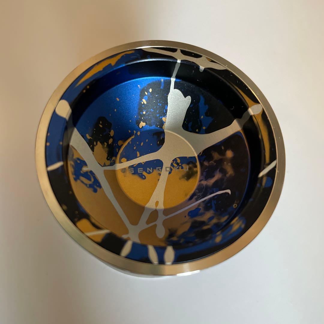 Sengoku 謙信 極　ヨーヨーColor: ブルー / ゴールドリム