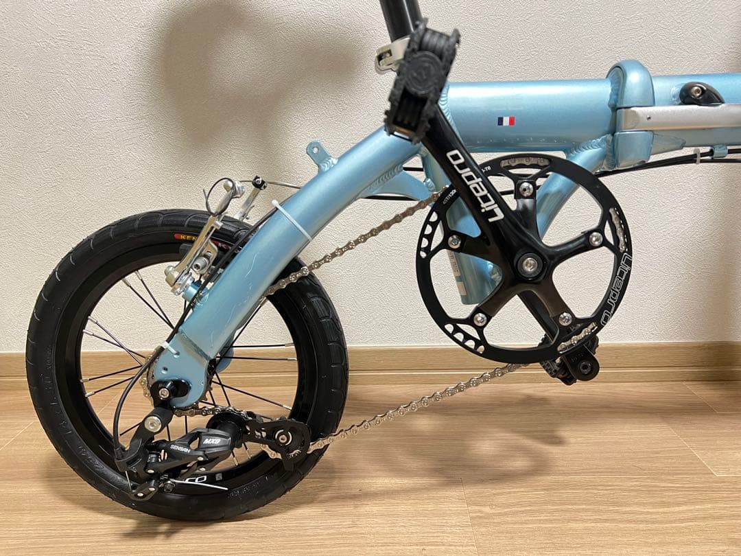 美品 三段変速14インチ折りたたみ自転車DAHON／FIAT 同型モデル