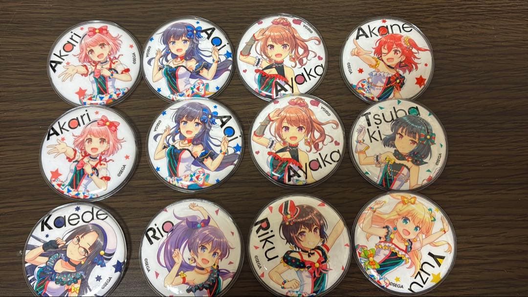 オンゲキ　LIVE 缶バッジ