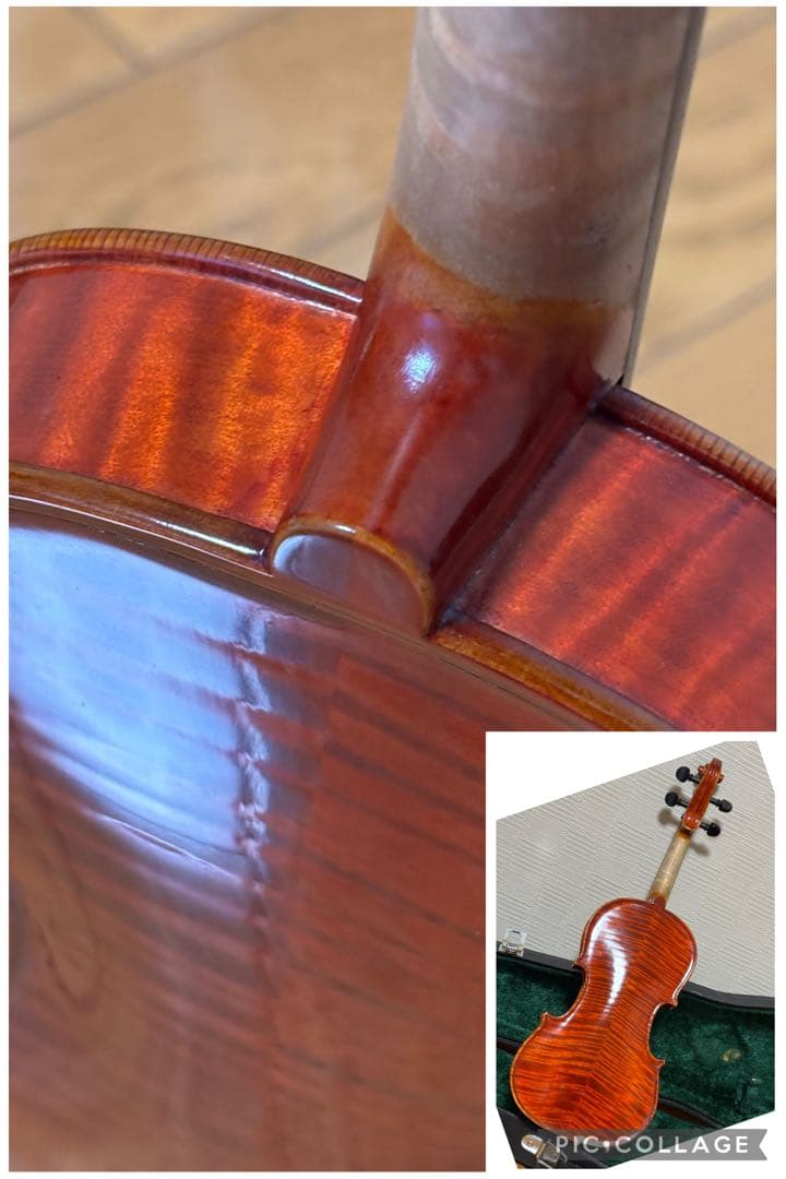 【替え弦付き】スズキ　バイオリン　No.330 1/8 2005年　虎杢