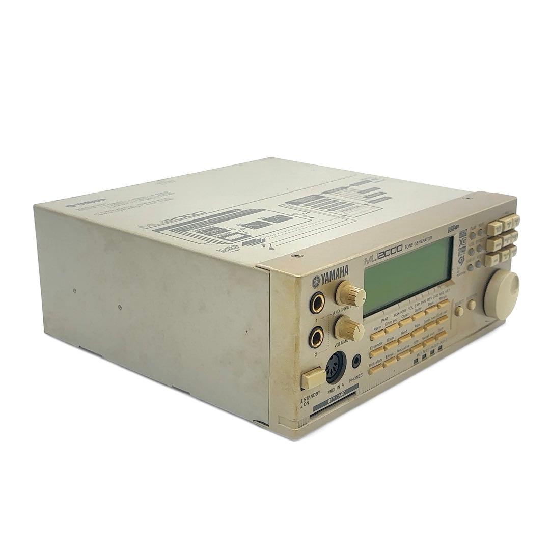 【希少品】 YAMAHA ヤマハ MU2000 音源モジュール 取説付属