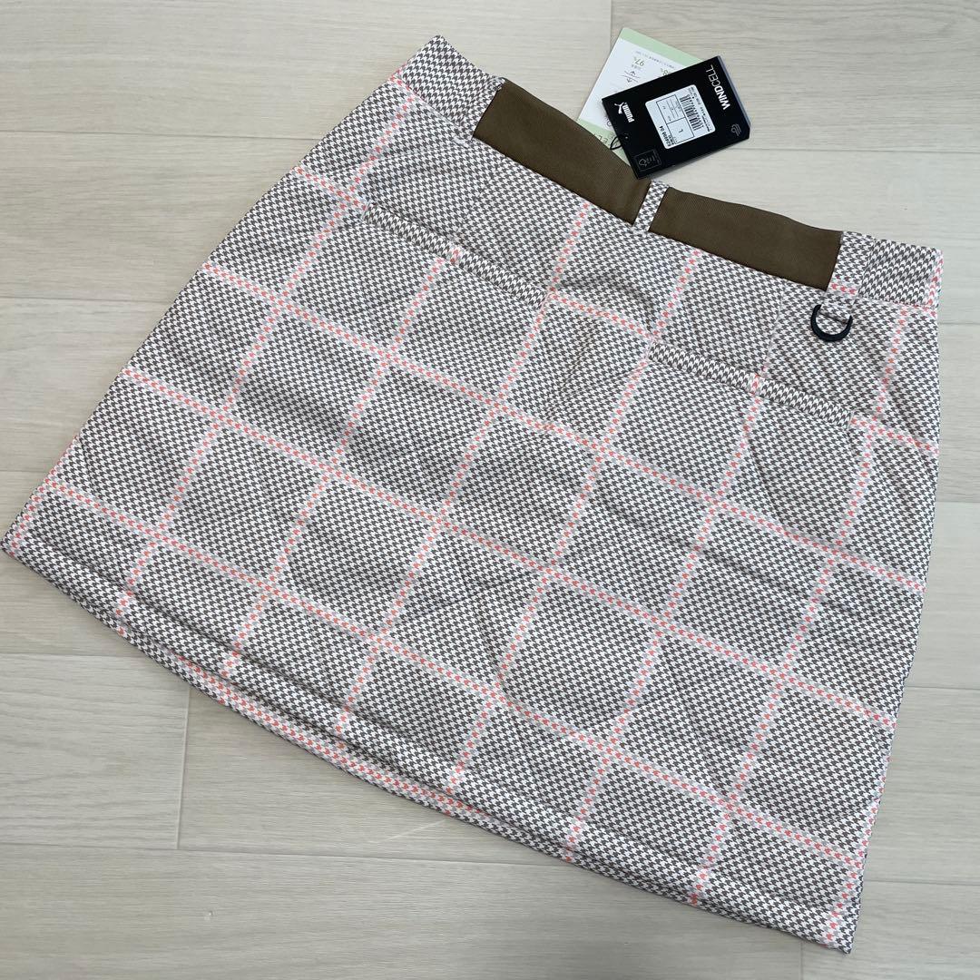 しんのすけ プーマ 中綿 防寒 ジャケット ＆ スカート PUMA ゴルフ