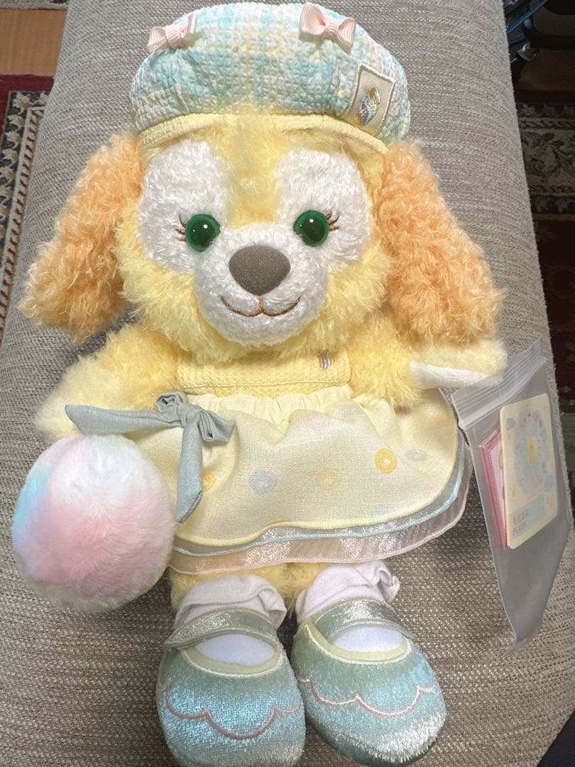 上海ディズニー　ナチュラルカラー　クッキーアン　ぬいぐるみSS