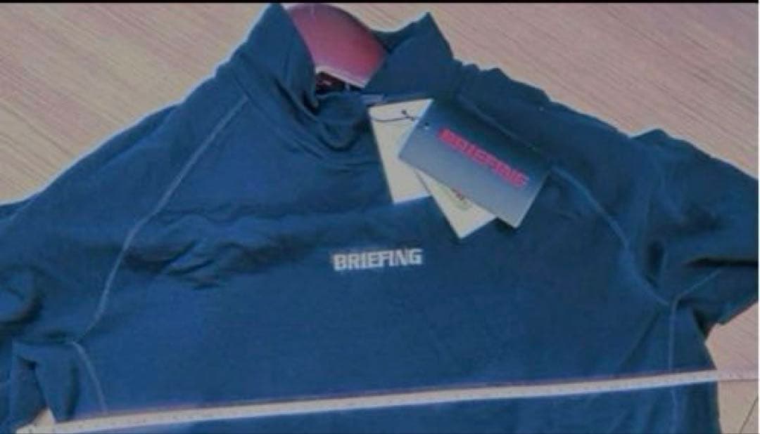 BRIEFINGブリーフィング モックネック HOLWOOLHEAT アンダー