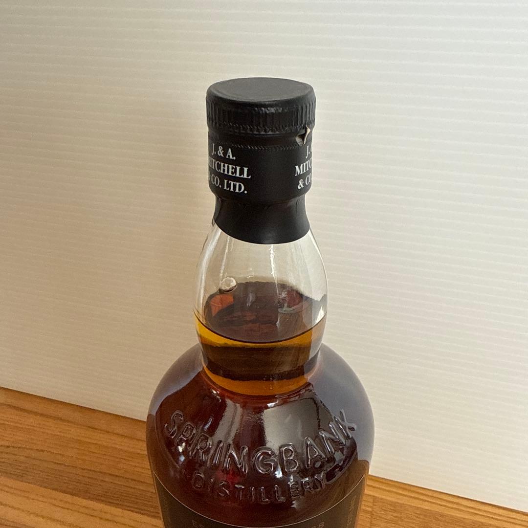 【希少】正規輸入代理店品　スプリングバンク12年カスクストレングス