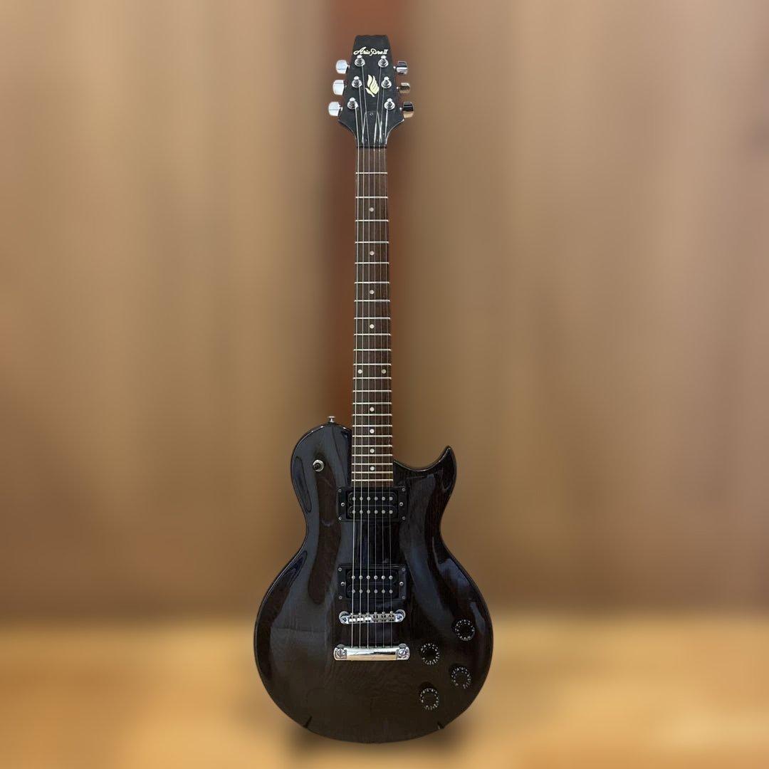 Aria Pro II PEシリーズ 木目シースルーダークグリーン 新品弦張替済