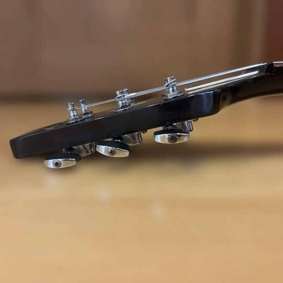 Aria Pro II PEシリーズ 木目シースルーダークグリーン 新品弦張替済