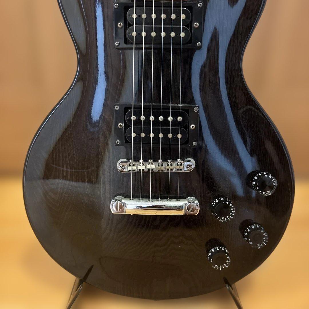 Aria Pro II PEシリーズ 木目シースルーダークグリーン 新品弦張替済