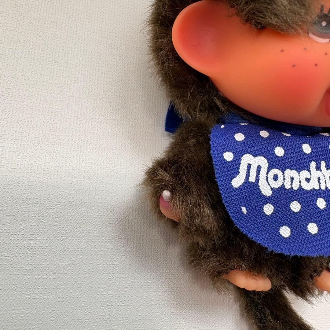 新品 推し色 モンチッチ 青色 monchhichi 2202