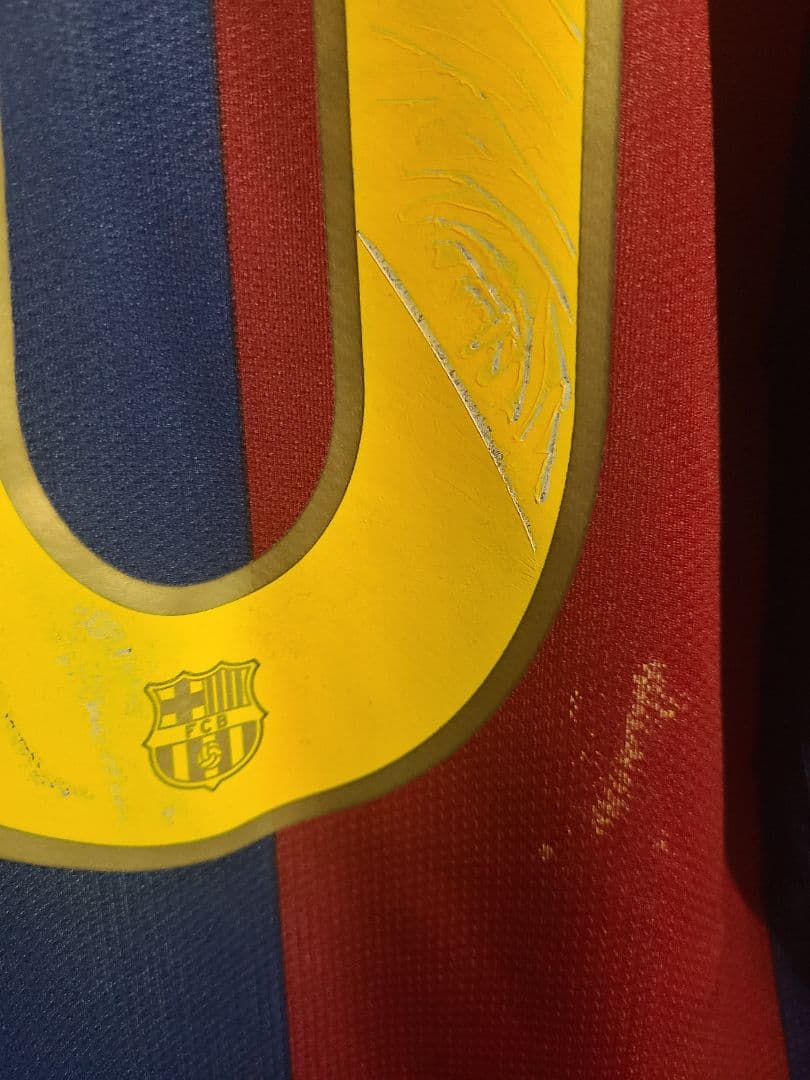 2007/2008 NIKE FCバルセロナ RONALDINHO 10 M