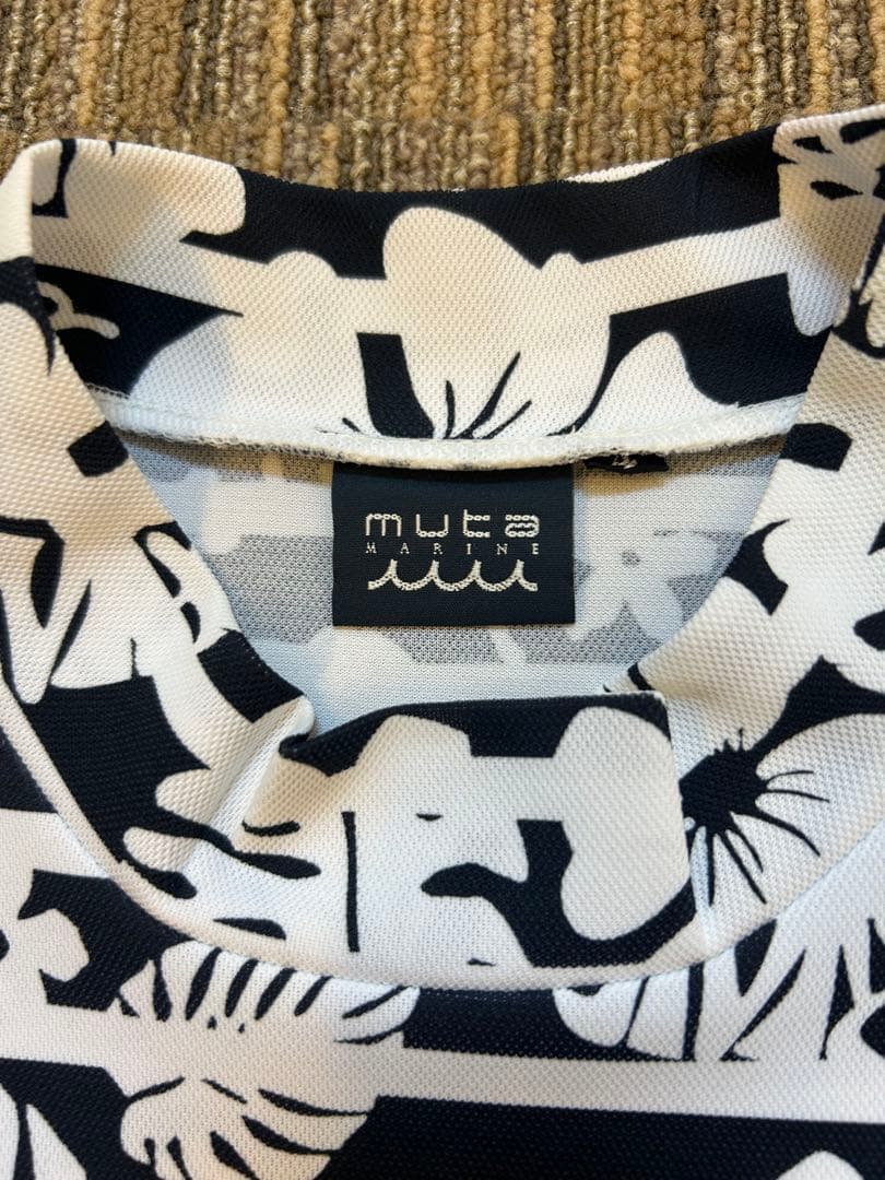 muta MARINE golf ムータマリン モックネックシャツ サイズ4