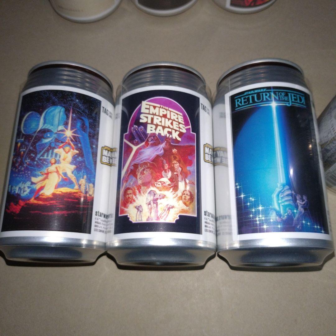 SW記念缶オリジナルラベルEP1〜9全9種フルコンプ劇場期間限定缶セット