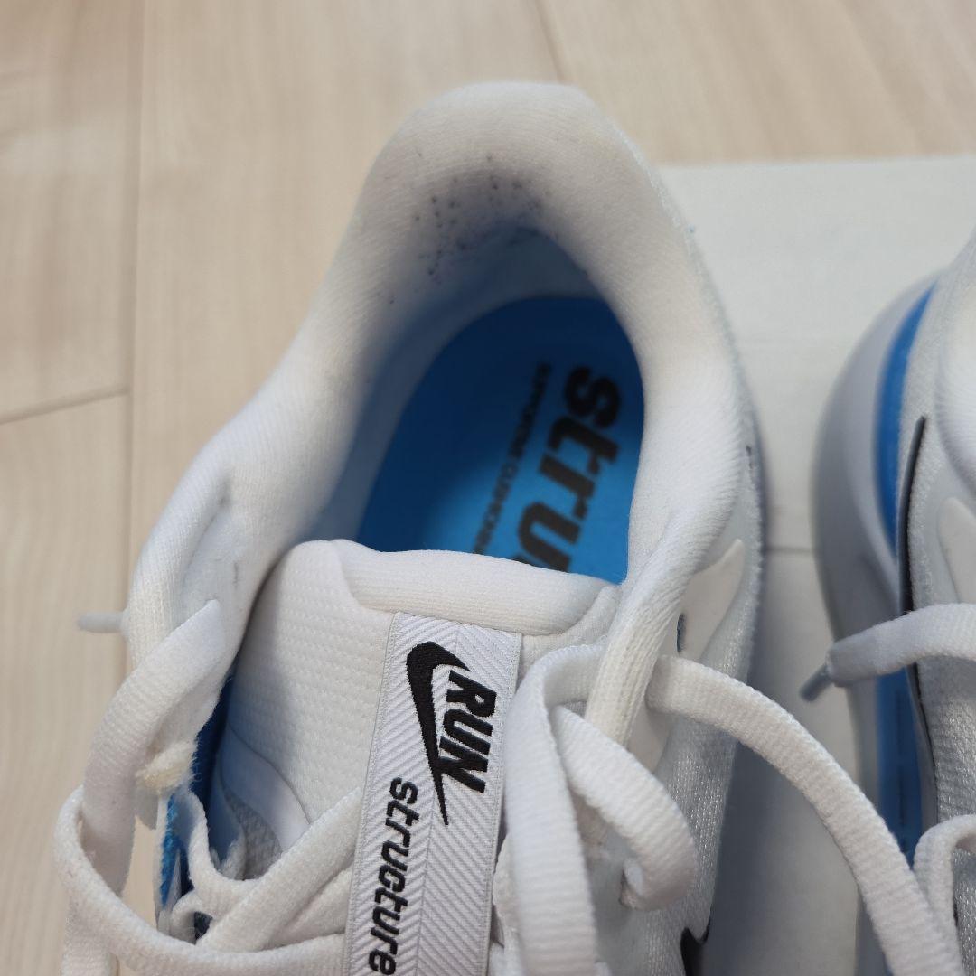 Nike Structure25cm ランニングシューズ ホワイト/ブルー