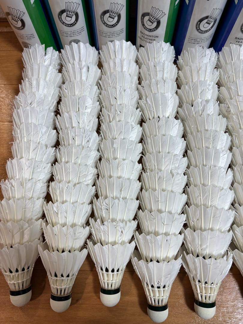 【高品質】中古バドミントンシャトル120球版