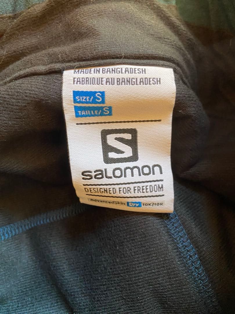 値下げ可能 Salomon サロモン スノーウェア Sサイズ