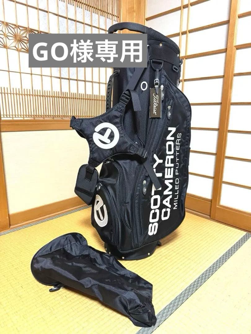 GO【新品未使用】スコッティキャメロン キャディバッグ