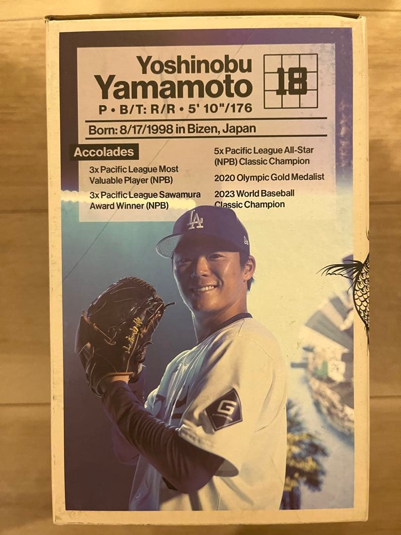 ロサンゼルス　ドジャース　バブルヘッド　 山本由伸