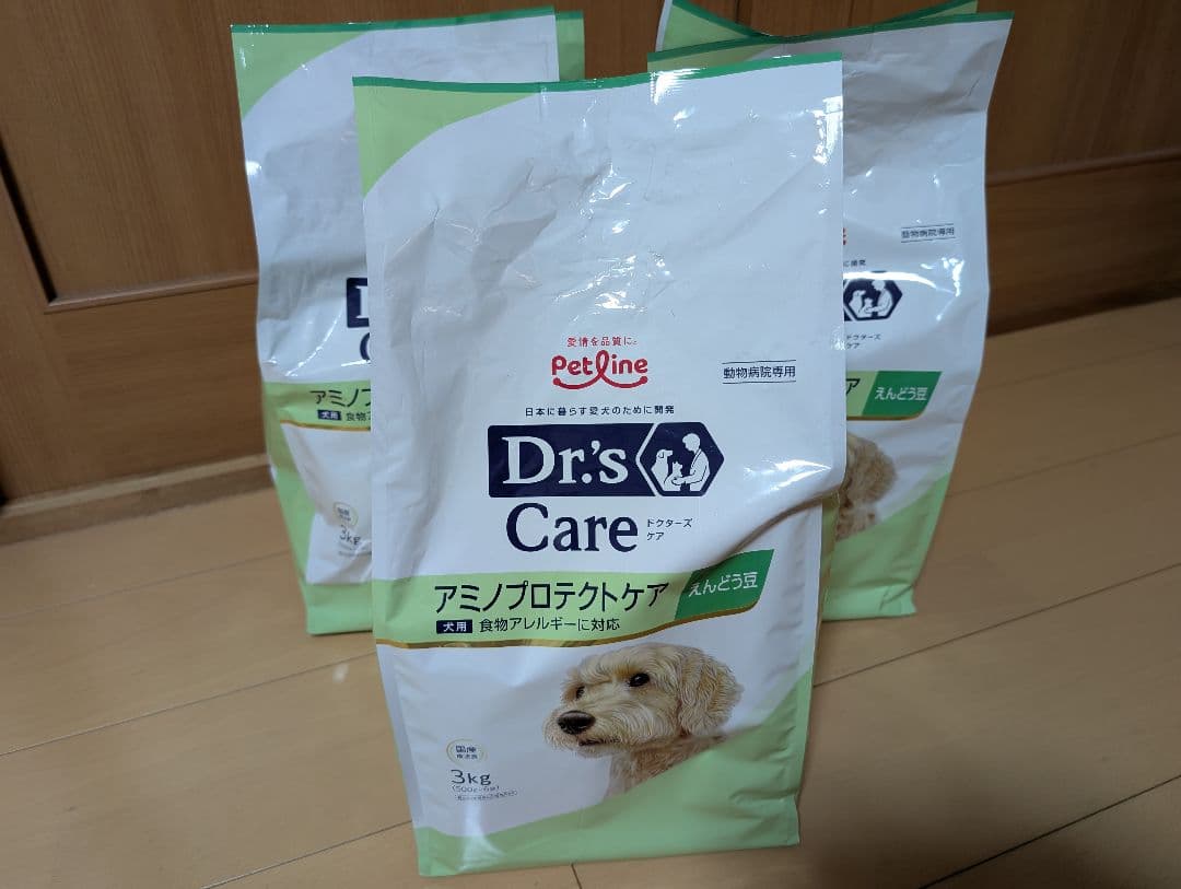 Dr's Care アミノプロテクトケア ドライフード 3kg×3