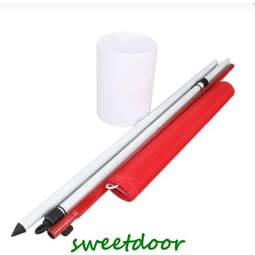 ゴルフピンフラッグ ホールカップ ゴルフグッズ スポーツ用品 x3