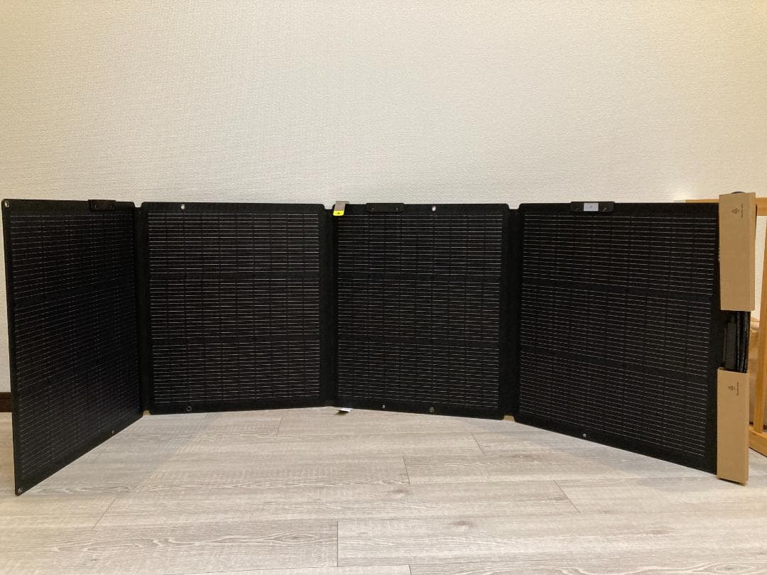 ECOFLOW 220W片面ソーラーパネルGen2【美品・ほぼ使用感なし】