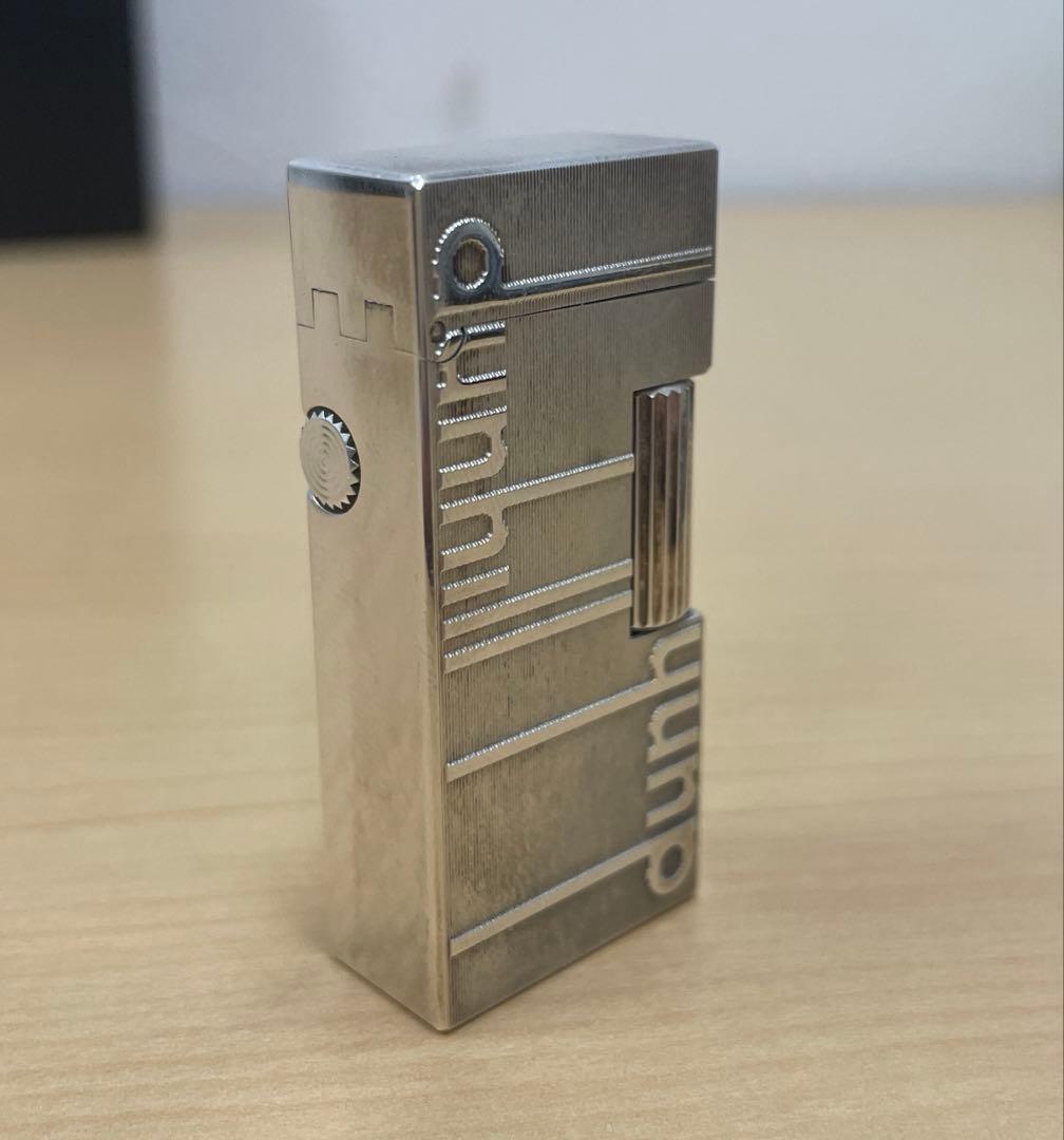 ■ dunhill ダンヒル シグネチャー ガスライター ローラー 着火未確認