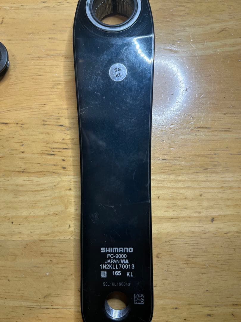 SHIMANO FC-9000 クランクセット 165mm