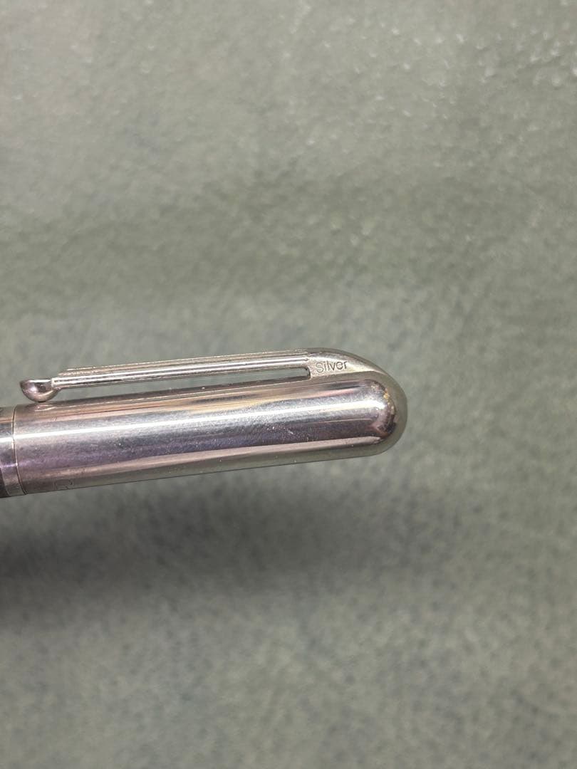 プラス　クレッセント　スターリングシルバー　925 革軸