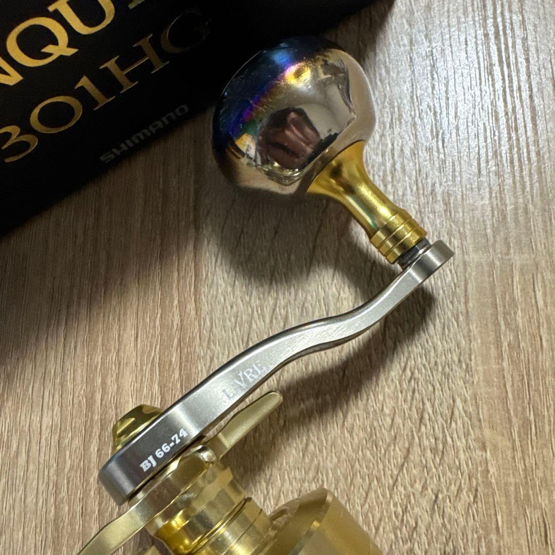 デ*ー様 22オシアコンクエスト301HG リブレハンドル付き！