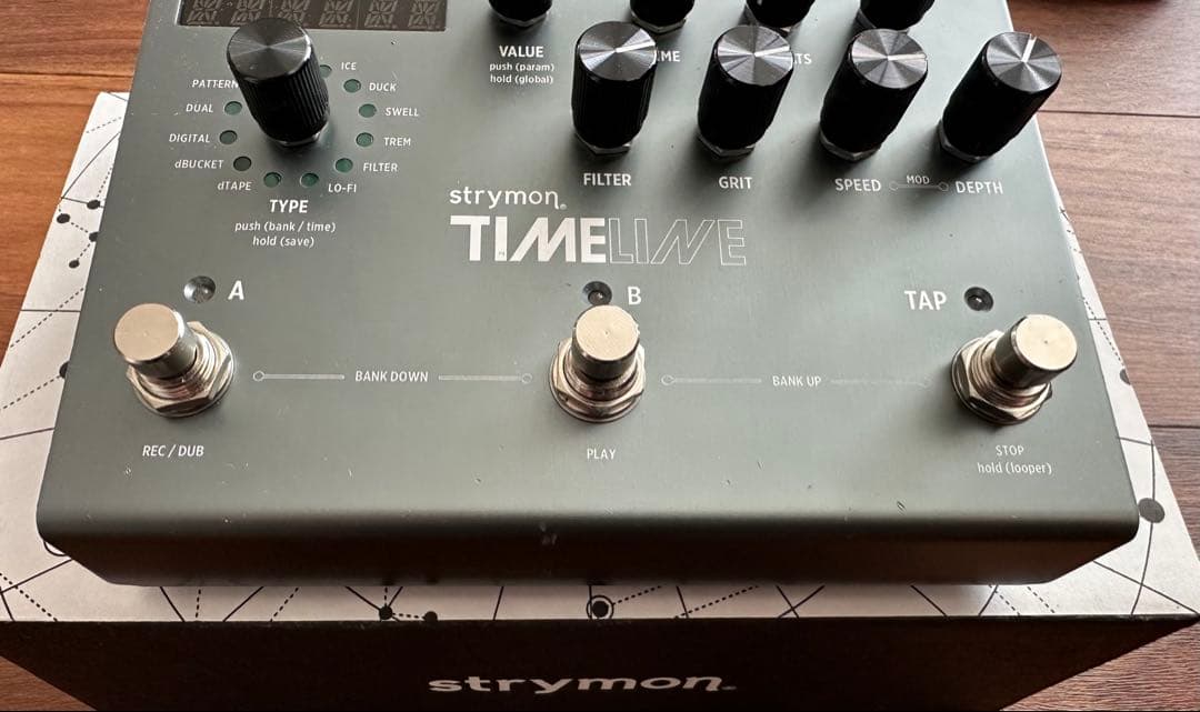 strymon TIMELINE ディレイペダル