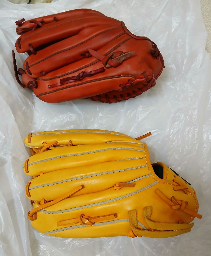 外野グローブ　2個　イチローモデル　ミズノ　　Mizuno