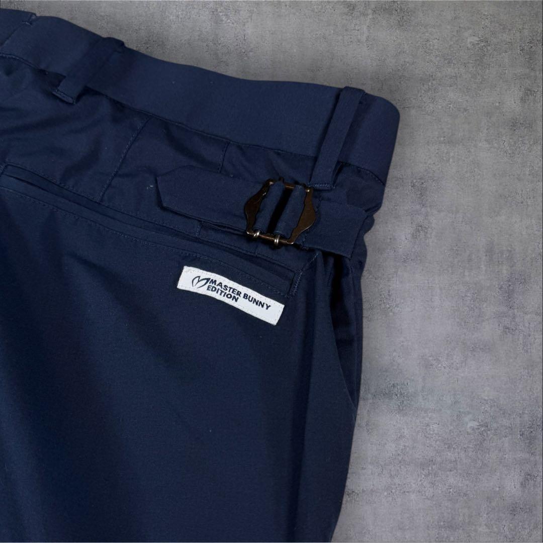 極美品 MASTER BUNNY EDITION マスターバニー パンツ 紺