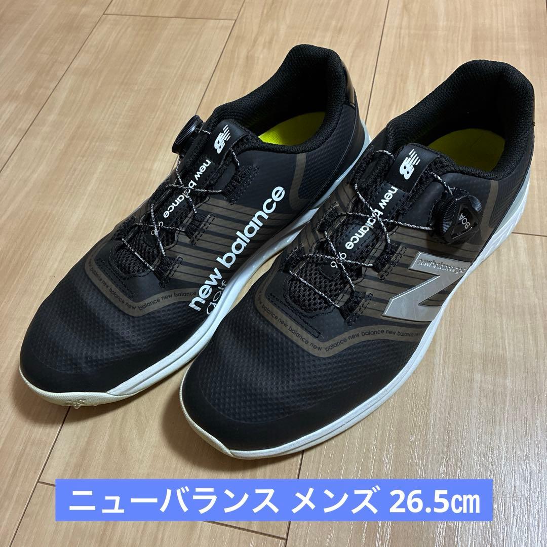 美品 new balance FantomFit ゴルフシューズ 26.5㎝
