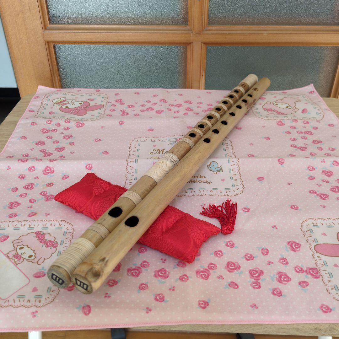 KUJIRA篠笛五本調子古典二管（道中）新品