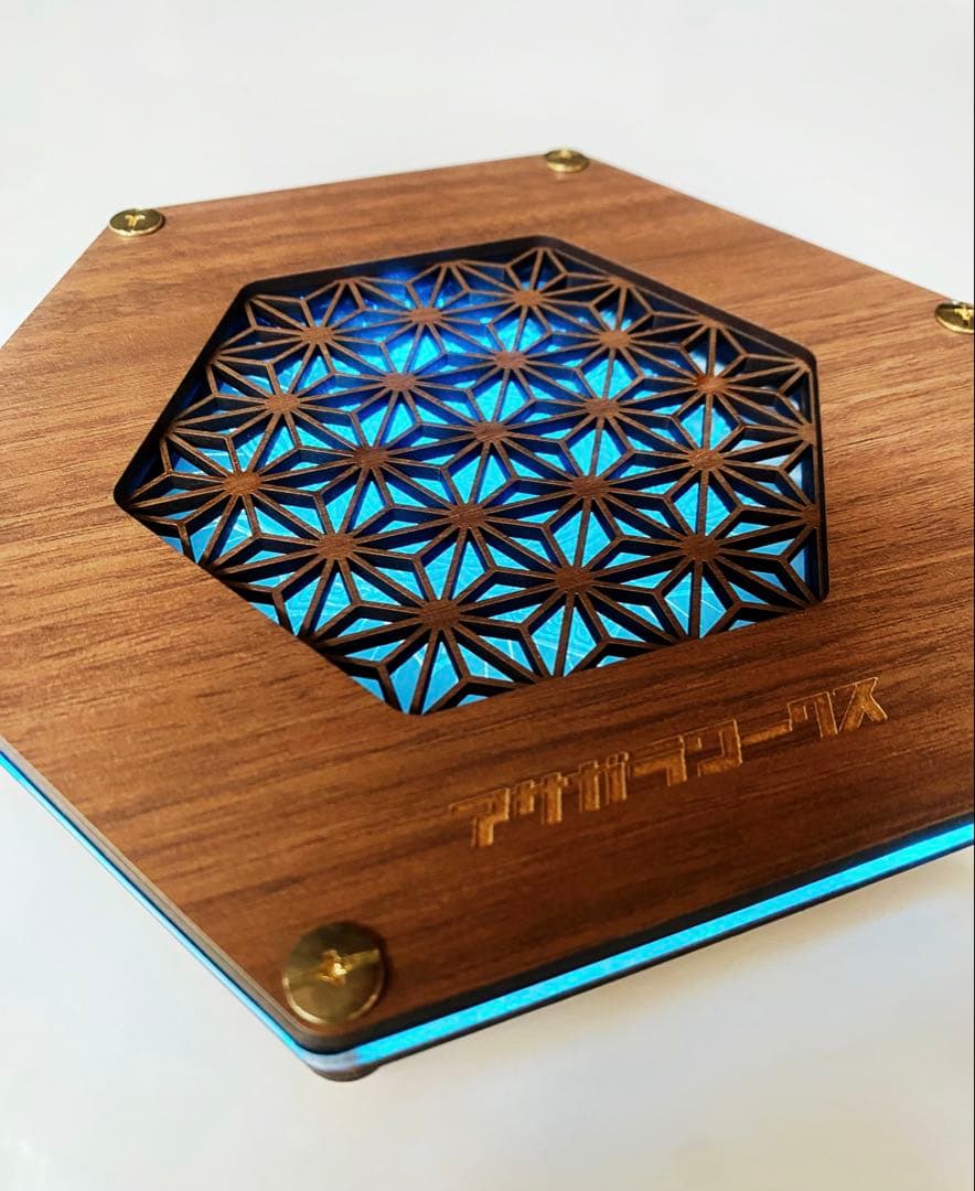 【希少！極美品！】asagara worksアサガラワークス LEDコースター