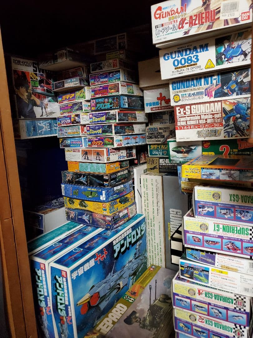 年代物プラモデル　各種　参考出品